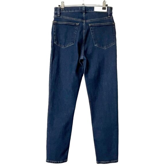 Re/Done 90s High Rise Ankle Crop Comfort Low Stretch Denim Jeans Women’s 27 - Picture 3 of 14